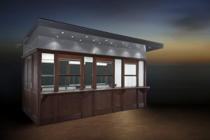 ADV-TWIN-12 Jegypénztár pavilon