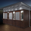ADV-TWIN-12 Jegypénztár pavilon ADV-TWIN-12 Jegypénztár pavilon