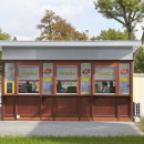 ADV-TWIN-12 Jegypénztár pavilon ADV-TWIN-12 Jegypénztár pavilon