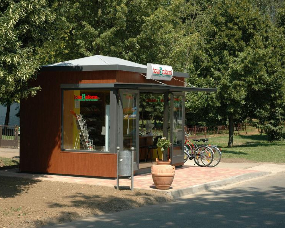 DV-12 Árusító, vagy Turisztikai információs pavilon