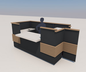 Vásári stand, mobil árusító pult
