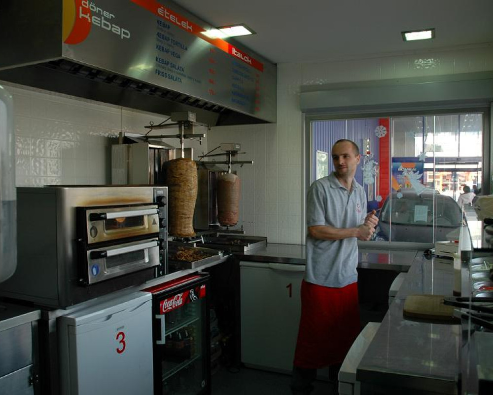 MT-14 Gyros büfé pavilon MT-14 Gyros büfé pavilon