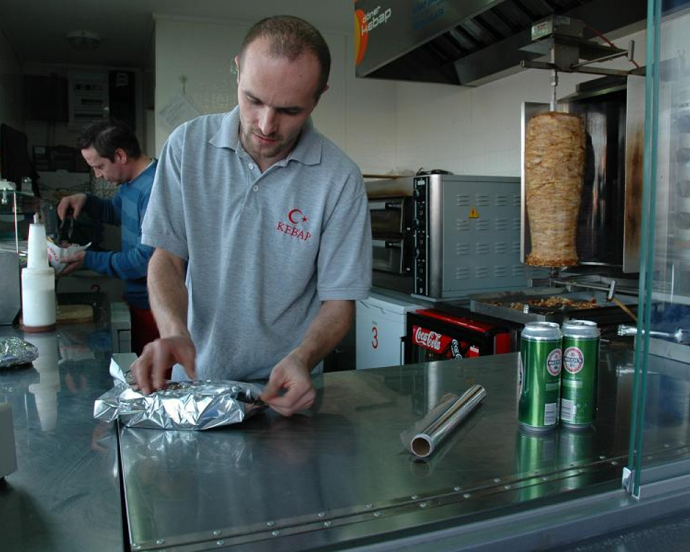 MT-14 Gyros büfé pavilon MT-14 Gyros büfé pavilon