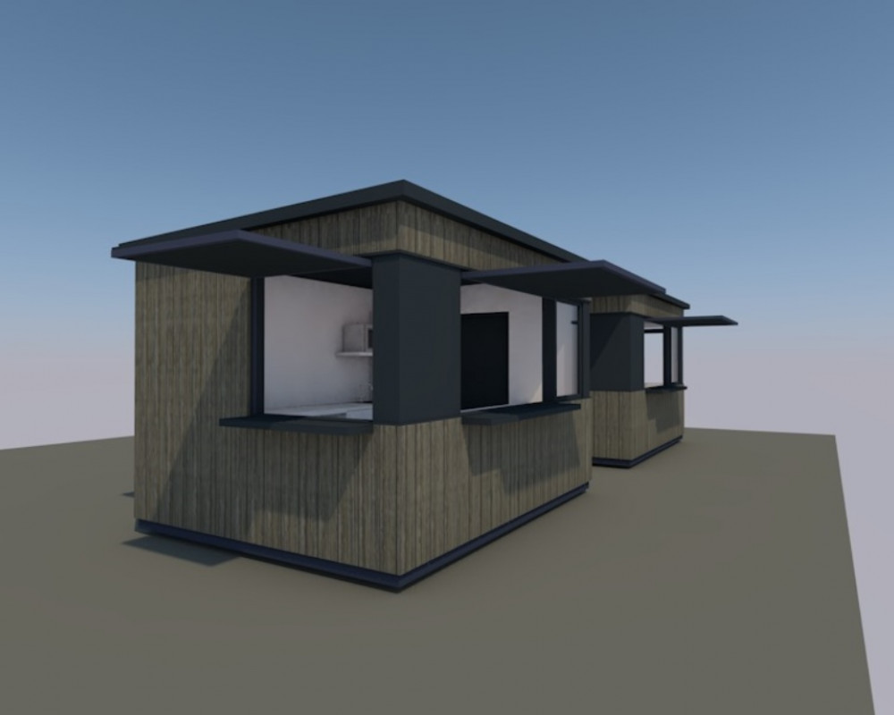 SZEN-LB-12 Büfé pavilon SZEN-LB-12 Büfé pavilon