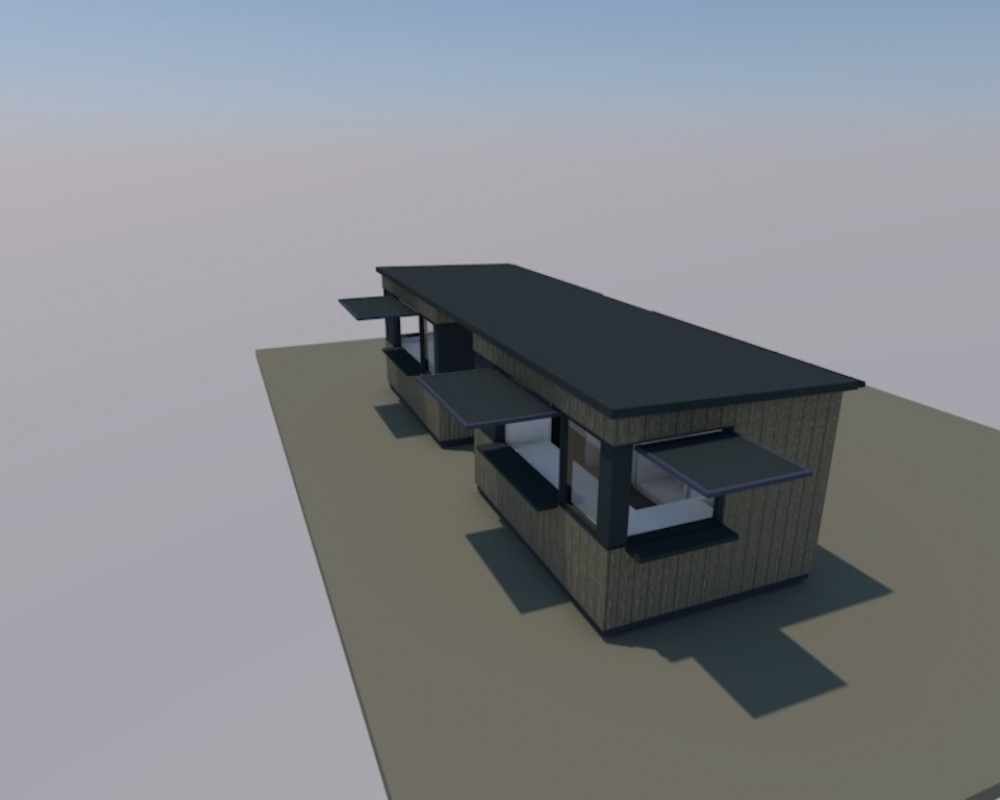 SZEN-LB-12 Büfé pavilon SZEN-LB-12 Büfé pavilon