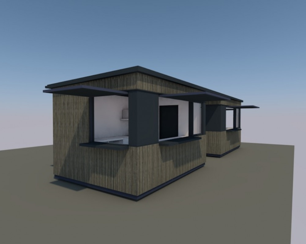 SZEN-LB-12 Büfé pavilon SZEN-LB-12 Büfé pavilon