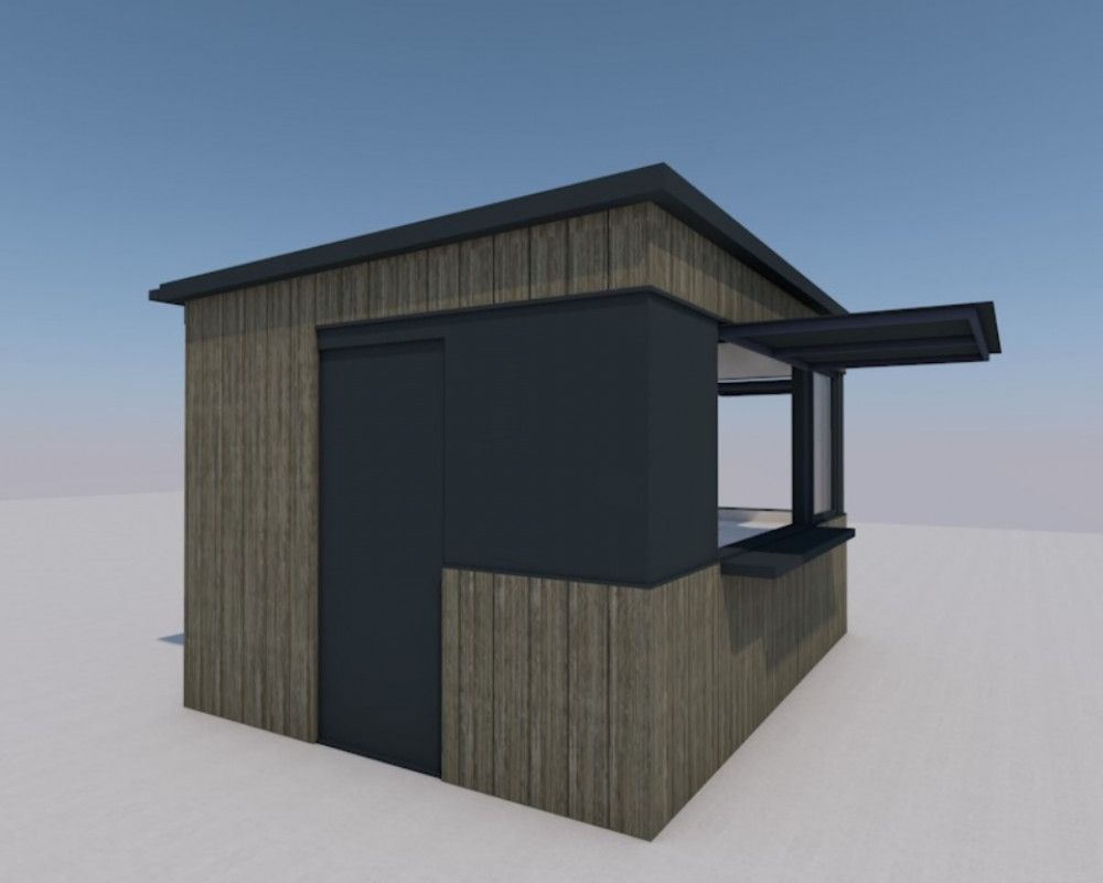 SZEN-LB-12 Büfé pavilon SZEN-LB-12 Büfé pavilon