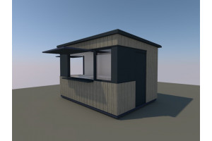SZEN-LB-12 Büfé pavilon