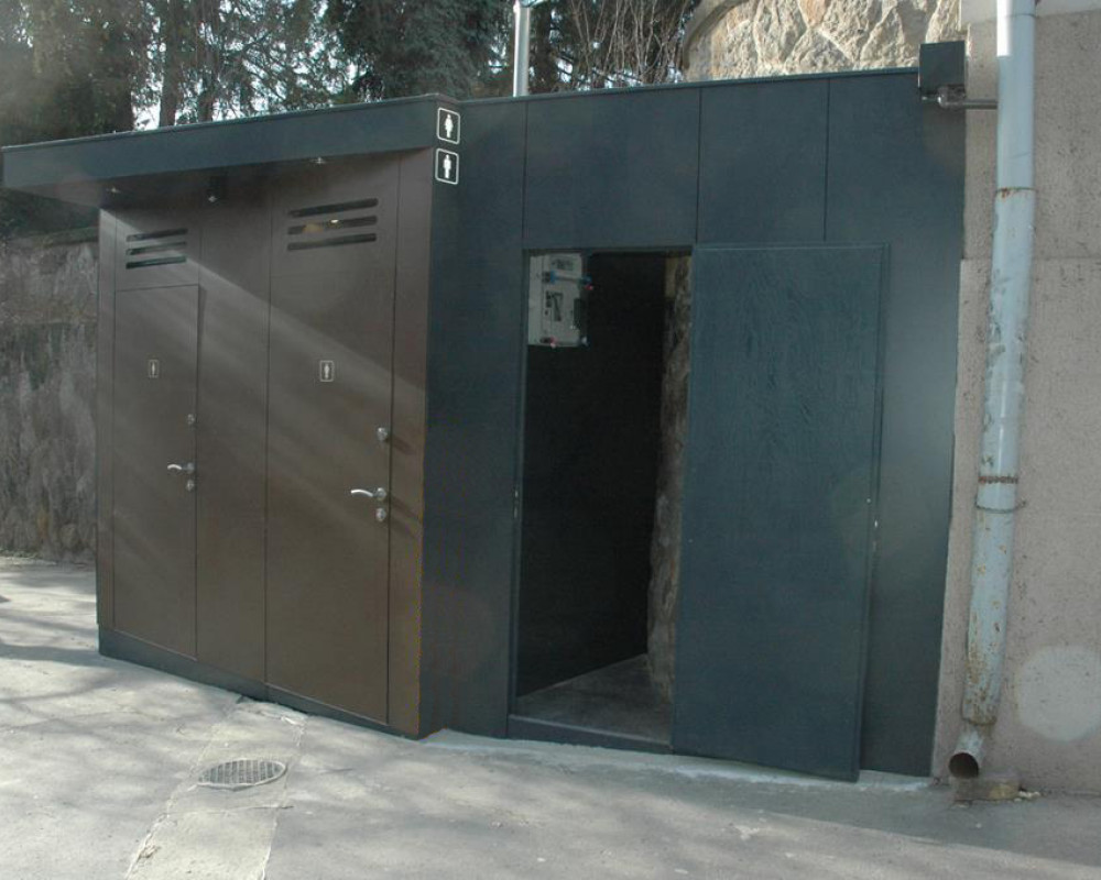 SZP-SZT-E-4 egyedi WC épület