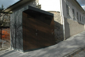 SZP-SZT-E-4 egyedi WC épület