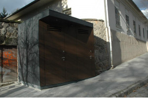 SZP-SZT-E-4 egyedi WC épület