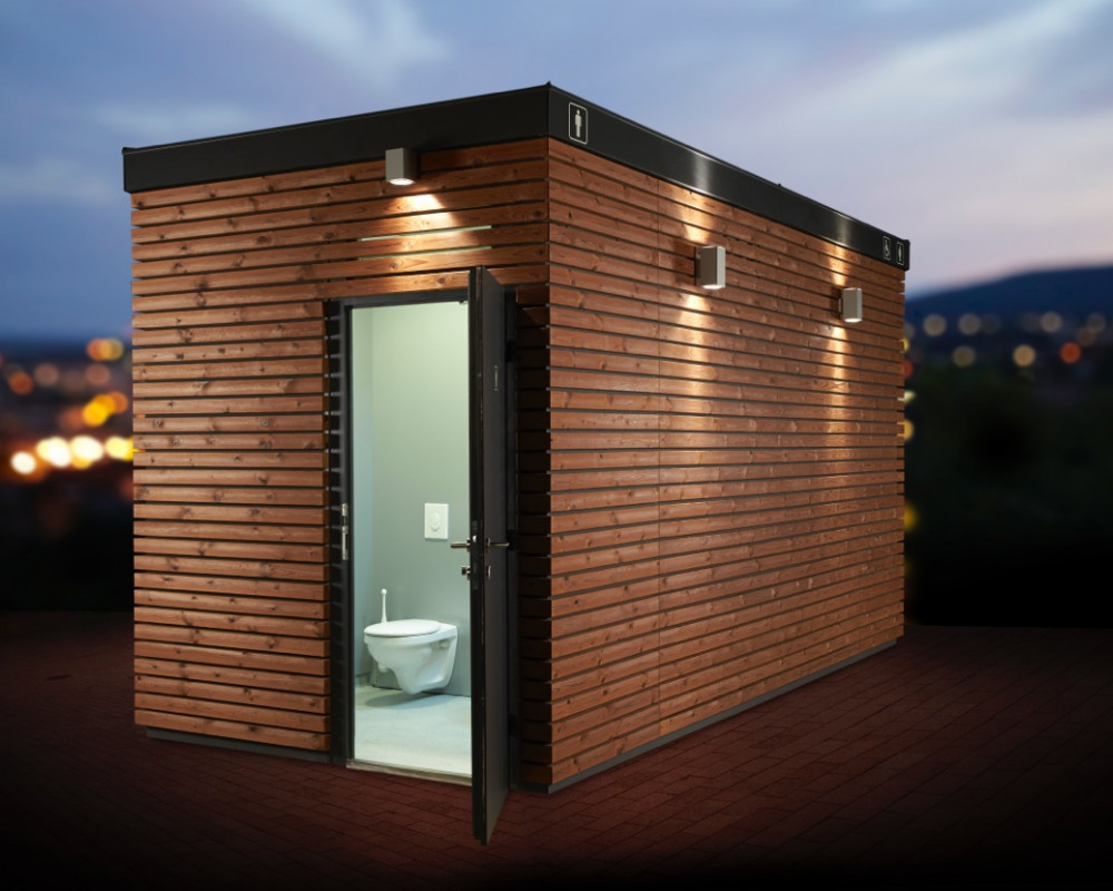 SZP-THW-14 WC épület