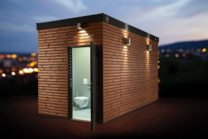 SZP-THW-12 WC épület