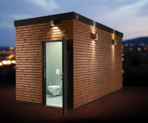 WC épületek, szaniter pavilonok