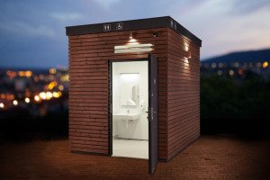 SZP-THW-8 WC épület