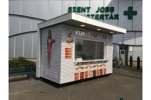 SZT-THW-8 kürtöskalács árus