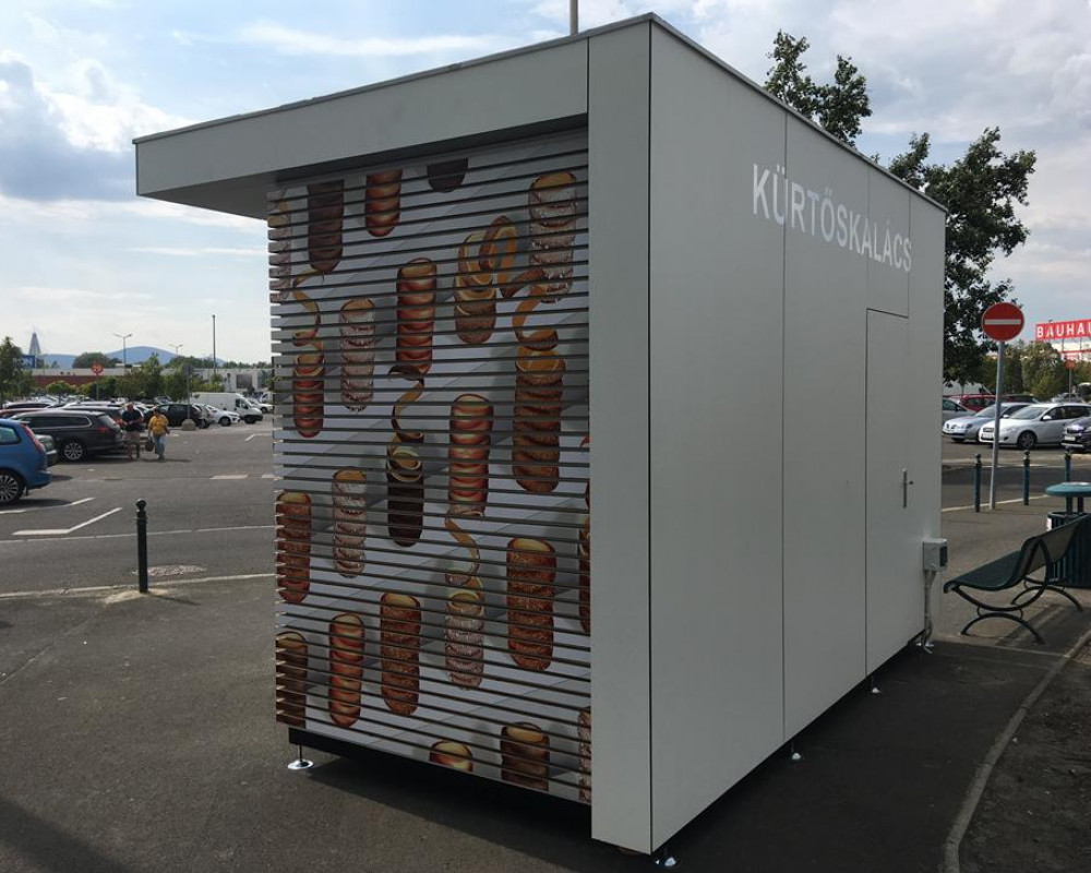 SZT-THW-8 kürtöskalács árus SZT-THW-8 kürtöskalács árus