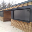 TR-THW-10&10 - Büfé pavilon esőbeállóval TR-THW-10&10 - Büfé pavilon esőbeállóval