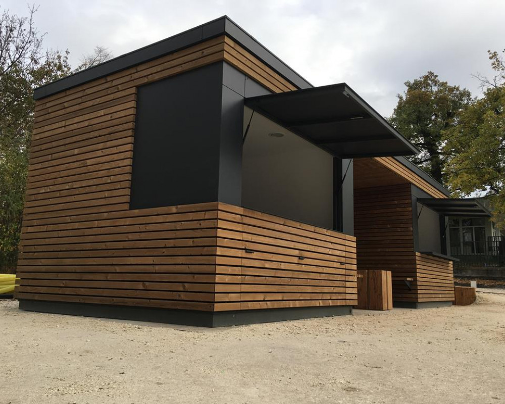 TR-THW-10&10 - Büfé pavilon esőbeállóval TR-THW-10&10 - Büfé pavilon esőbeállóval