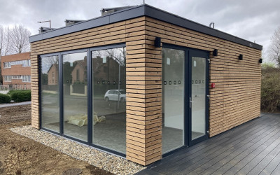 Az önkiszolgáló boltok, pavilonok építészeti és infrastrukturális megoldásai